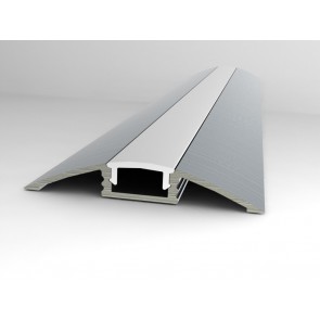 Flat line 1 meter aluminium