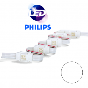 PHILIPS Witte waterdichte LED module met 1 power LED MP W8000