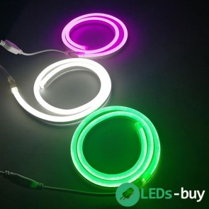 LED Neon siliconen sleeve voor ledstrip 8-10mm